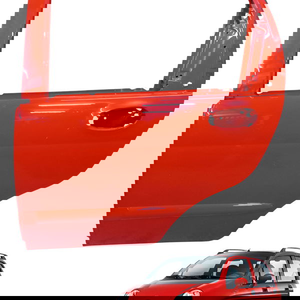 Porta Traseira Esquerda Chery Qq 4p 2011 2012 2013 2014 2015 Traseira Esquerdo