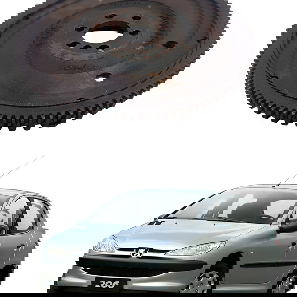 Volante Cremalheira Motor Peugeot 206 1.4 2007 2008 2009