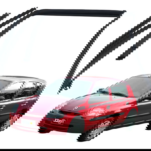 Kit Pestana Canaleta Traseira Direita Renault Clio 2002