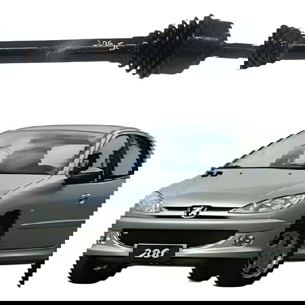 Semi Eixo Dianteiro Esquerdo Peugeot 206 1.4 2008 2009 2010