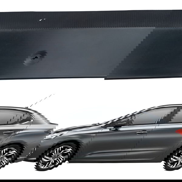 Acabamento Soleira Porta Mala Citroen C4 Lounge 2014 2015