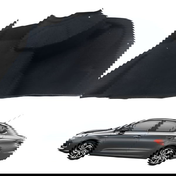 Forro Direito Porta Malas Citroen C4 Lounge 1.6 2015 Detalhe