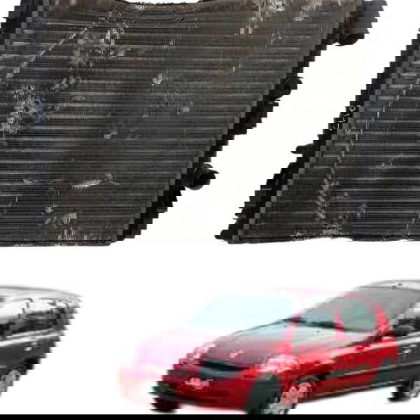 Radiador Água Motor  Renault Clio 1.0 2004 2005 2006 Detalhe