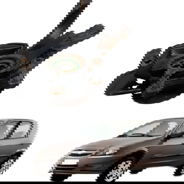 Montante Manga Eixo Dianteiro Esquerdo Chevrolet Celta 2005