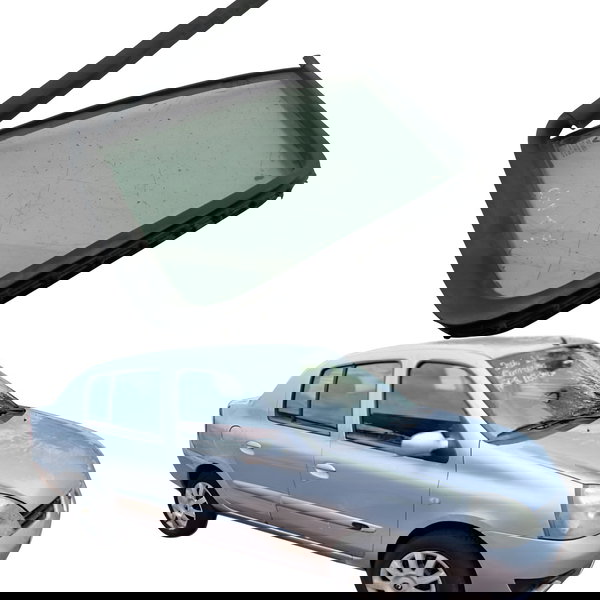 Vidro Fixo Traseiro Esquerdo Renault Clio 2002