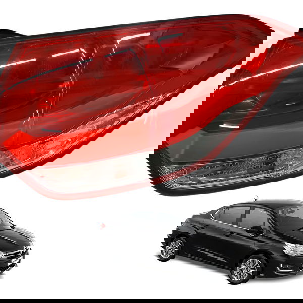Lanterna Traseira Direita Citroen C4 Lounge 2015 Detalhe
