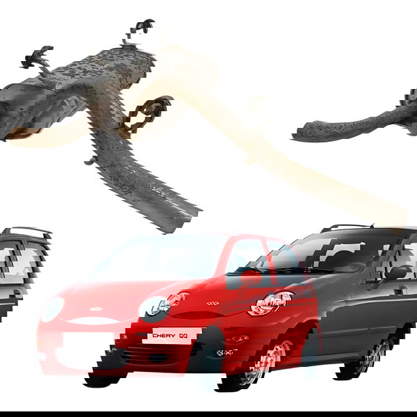 Escapamento Silencioso Chery Qq 1.0 2014 2015 2016