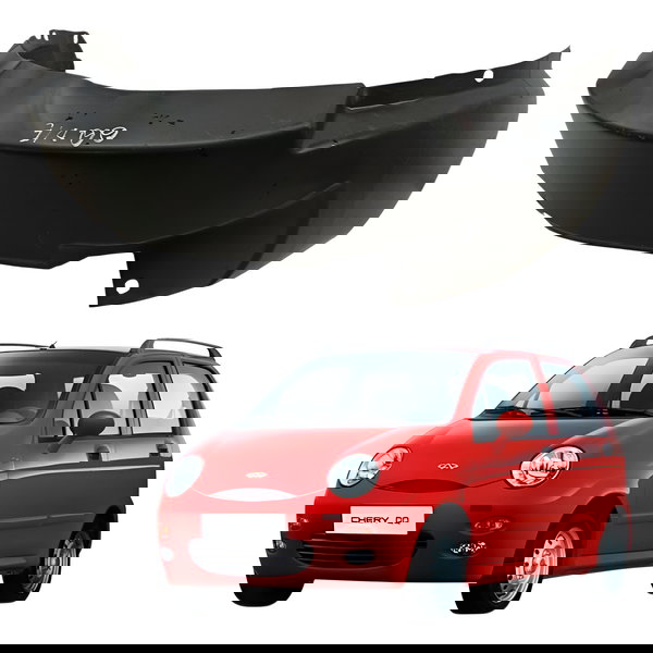 Parabarro Dianteiro Esquerdo Chery Qq 1.0 2014 2015 Detalhe
