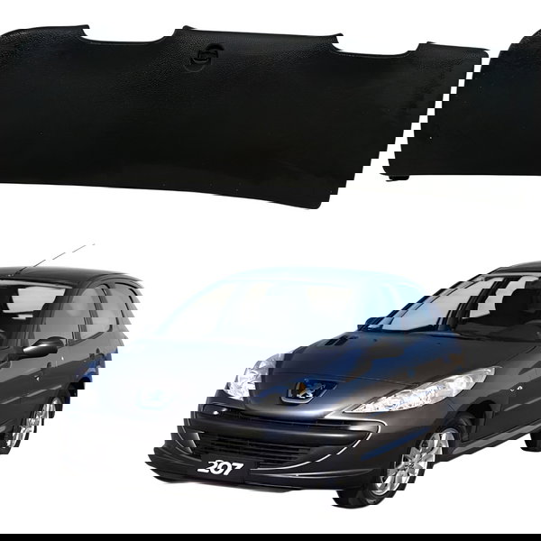 Moldura Tampa Caixa Fusível Painel Peugeot 207 1.4 2010 2011