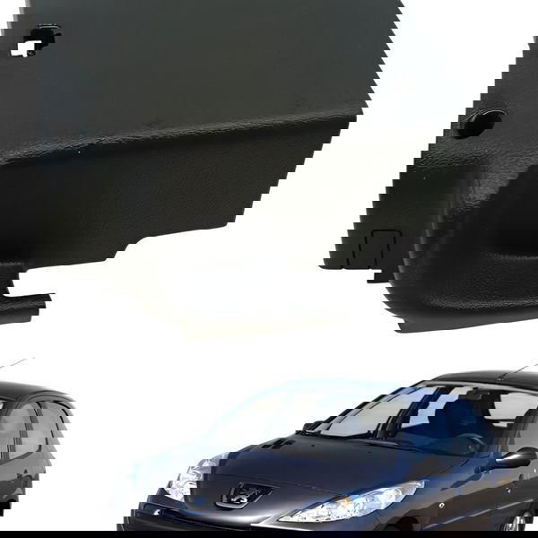 Moldura Inferior Coluna Direção Peugeot 207 1.4 2010 2011