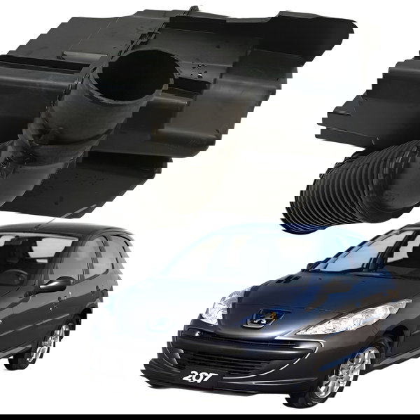 Caixa Ressonadora Filtro Ar Peugeot 207 1.4 2010 2011 2012