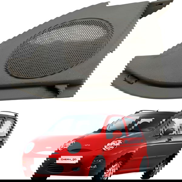 Moldura Bagagito Grade Auto Falante Esquerdo Chery Qq 2015