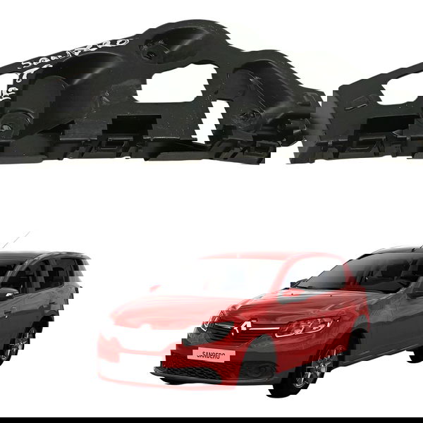 Guia Parachoque Tráseiro Esquerdo Sandero 2017