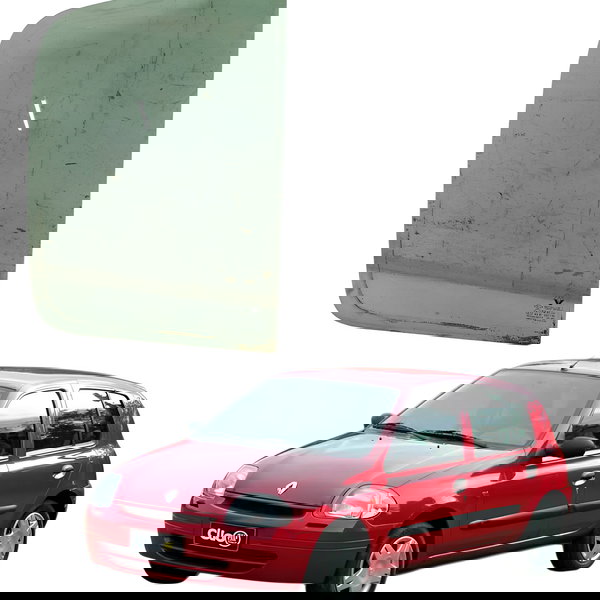 Vidro Fixo Traseiro Esquerdo Renault Clio 2002