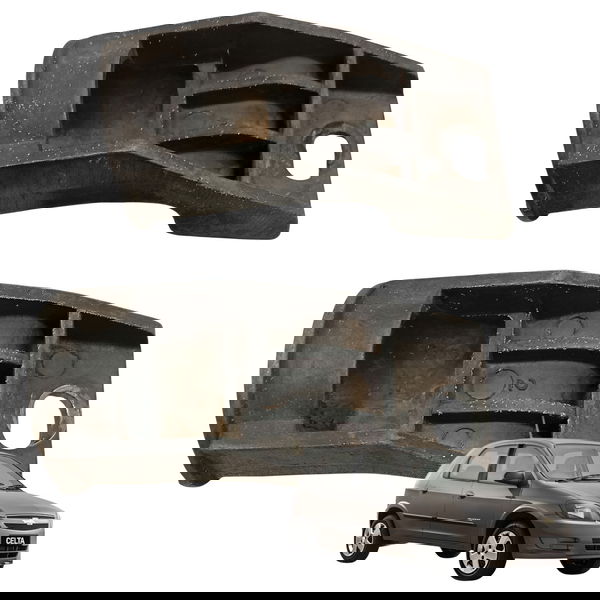 Coxim Suporte Superior Radiador Chevrolet Celta 1.0 2009