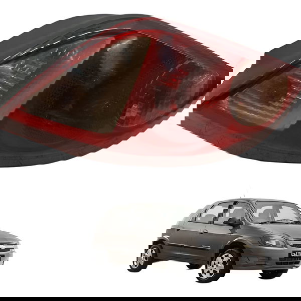 Lanterna Traseira Esquerda Chevrolet Celta 2007 2008 2009