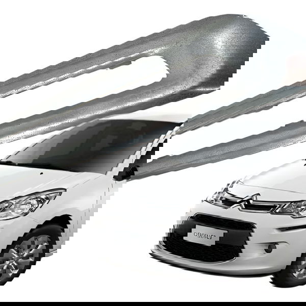 Moldura Acabamento Direito Painel Citroen C3 2017 Detalhe