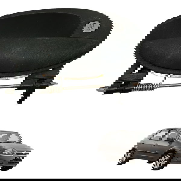 Maçaneta Externa Dianteira Direita Chevrolet Celta 2p 2009 Dianteira