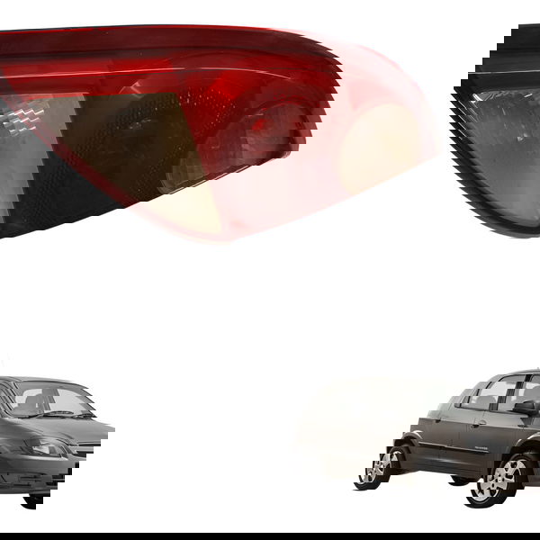 Lanterna Traseira Direita Chevrolet Celta 1.0 2007 Detalhe