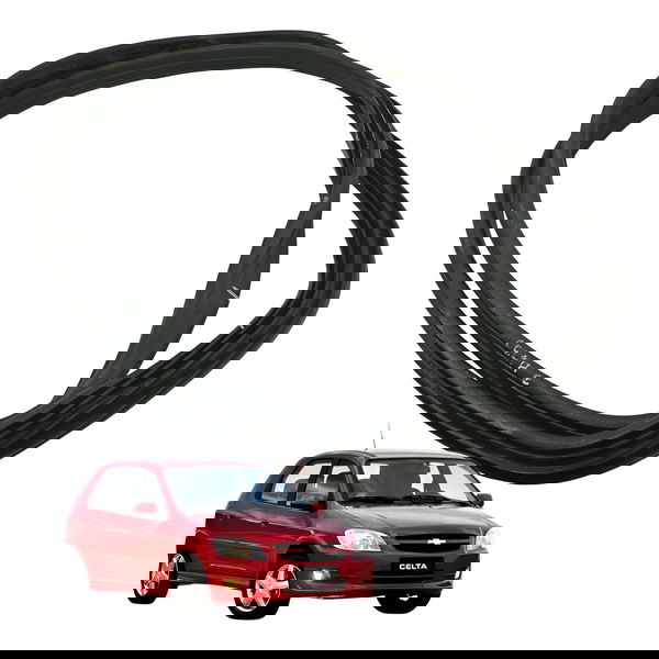 Borracha Porta Dianteira Esquerda Chevrolet Corsa 1.0 2009