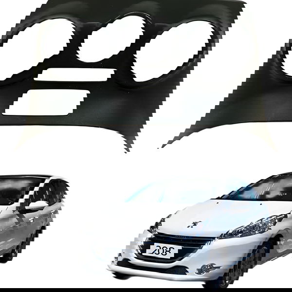 Moldura Painel Ar Condicionado Peugeot 208 Allure 2015