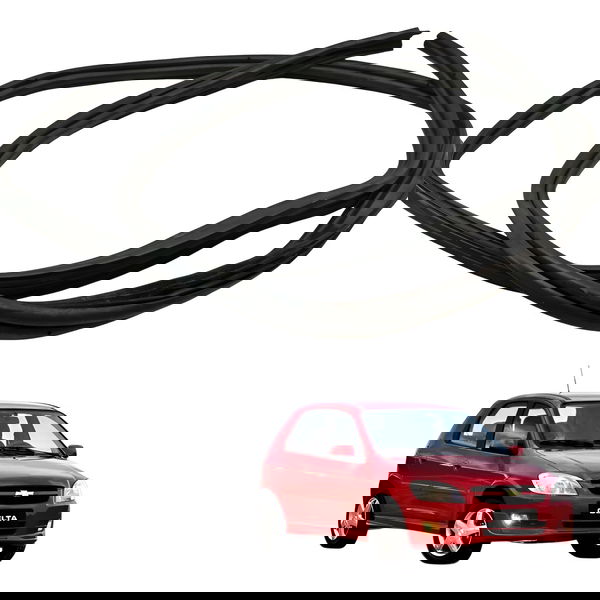 Borracha Tampa Traseira Chevrolet Celta 1.0 2007 2008 2009