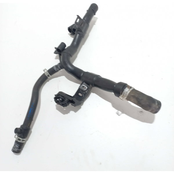 Carcaça Válvula Termostática Tubo Agua Peugeot 206