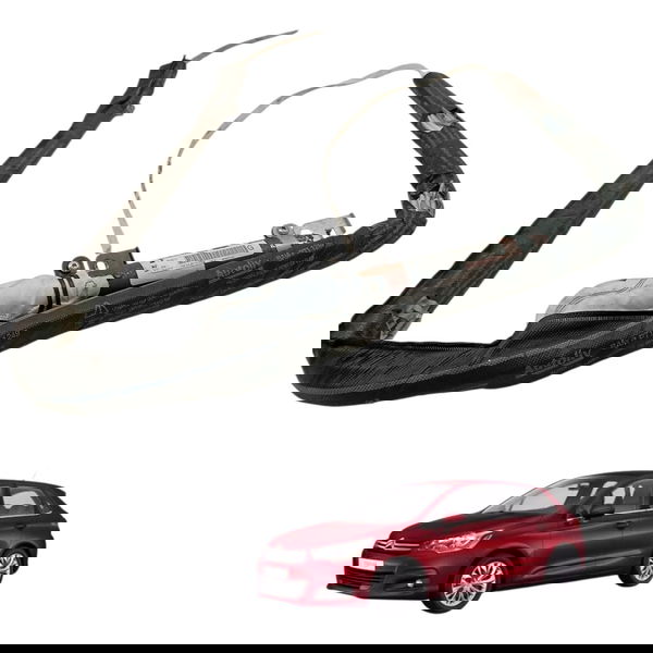 Cortina Airbag Teto Esquerdo Citroen C4 Glx 1.6 2013 2014