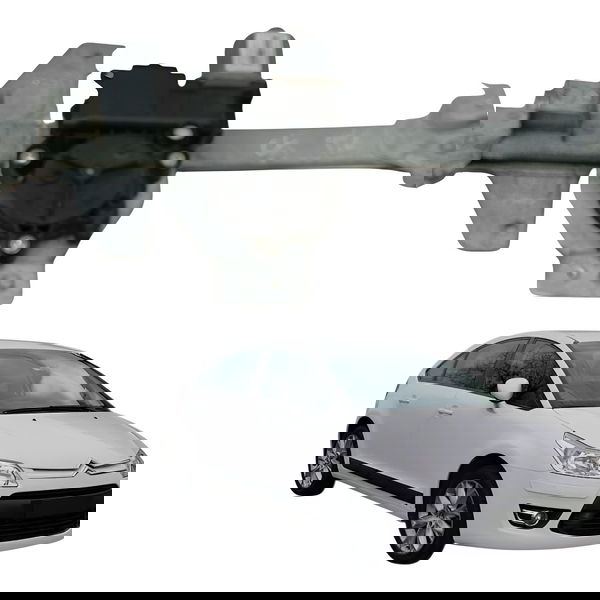 Maquina Vidro Traseira Esquerdo Citroen C4 2013 2014