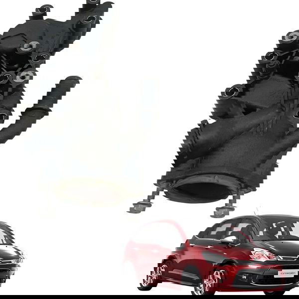 Carcaça Valvula Termostática Citroen C3 1.5 8v 2016 2017