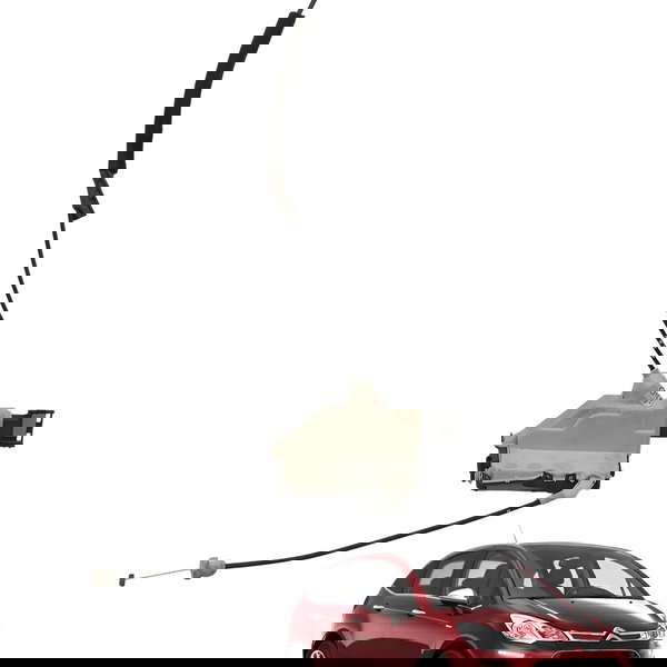 Fechadura Porta Traseira Direita Citroen C3 2014 2015 2016