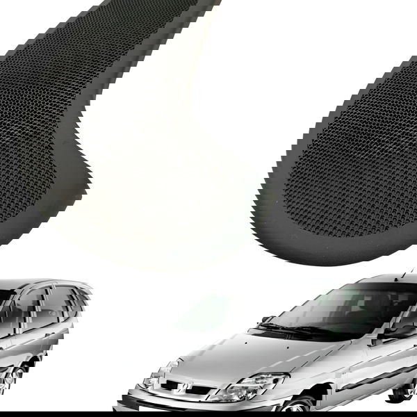 Moldura Tela Auto Falante Painel Renault Scenic 2006 2007