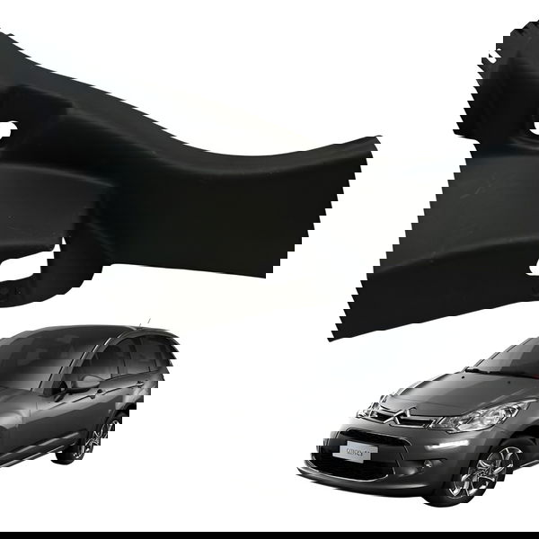 Moldura Acabamento Banco Traseiro Direito Citroën C3 2017