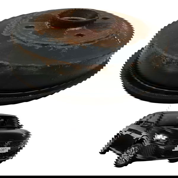 Panela Tambor Freio Traseiro Esquerdo Peugeot 208 2014 2015