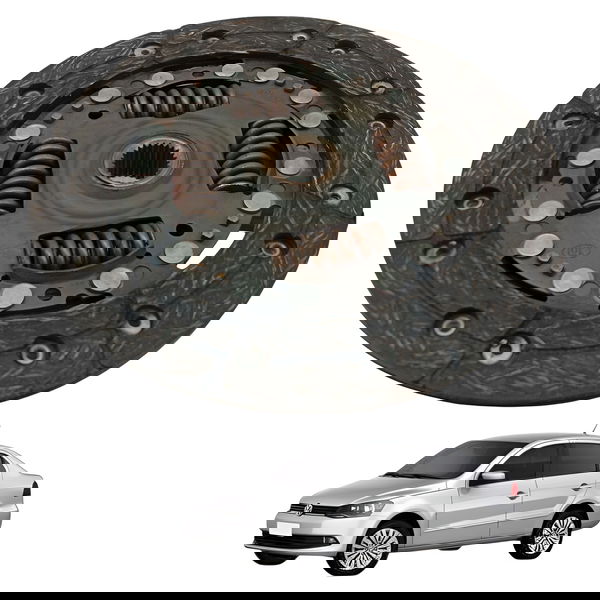 Disco Embreagem Volkswagen Voyage G5 G6 1.6 2015 2016