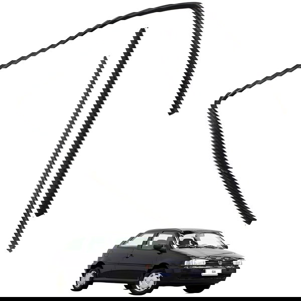 Kit Canaleta Dianteira Direita Volkswagen Gol 1.8 Cl 1997