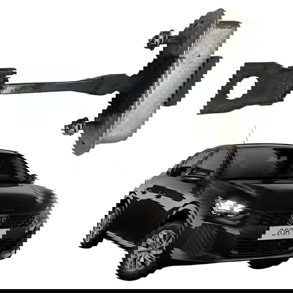 Limitador Porta Dianteira Esquerda Peugeot 208 Allure 2015