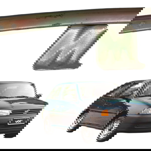 Canaleta Guia Vidro Dianteiro Esquerdo Volkswagen Gol 2001