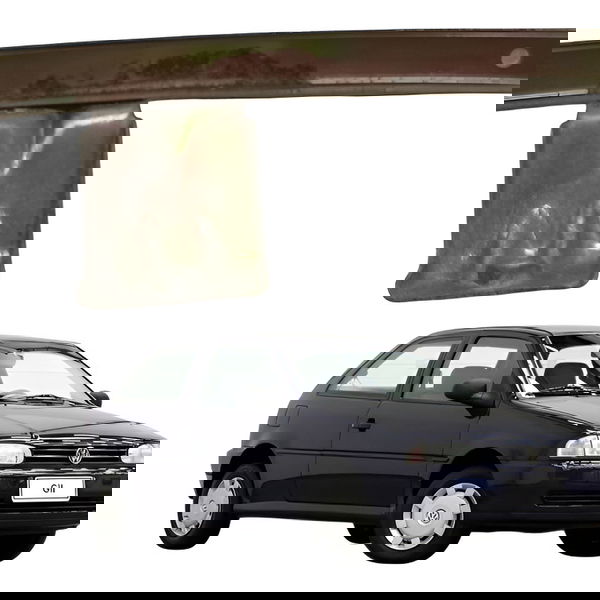 Canaleta Menor Direita Guia Vidro Volkswagen Gol 1997 1998