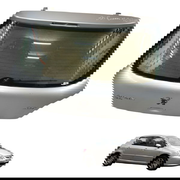 Tampa Traseira Porta Malas Peugeot 307 1.6 Presence 2006