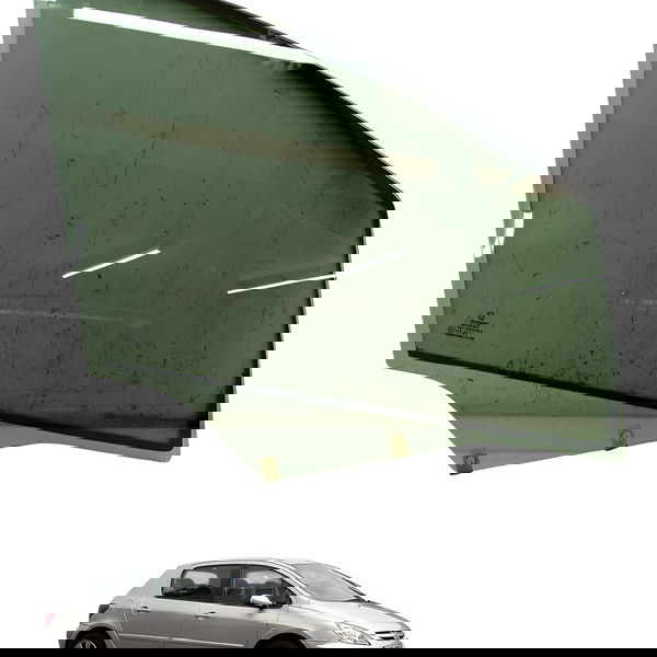 Vidro Porta Dianteiro Direito Peugeot 307 1.6 2006 2007 2008