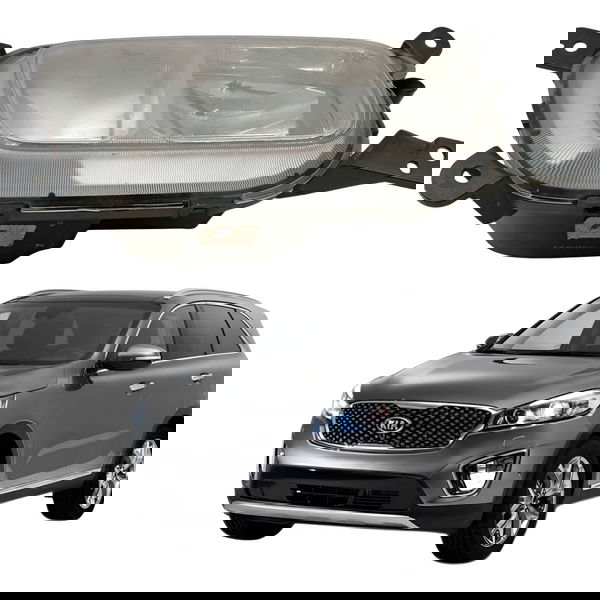 Farol Milha Esquerdo Kia Sorento 2.4 2014 2015 2016 Detalhe