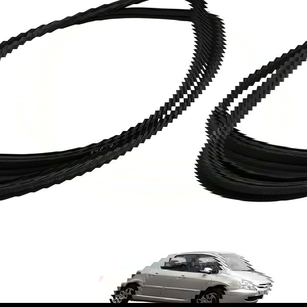 Borracha Vedação Tampa Traseira Peugeot 307 1.6 2006 2007