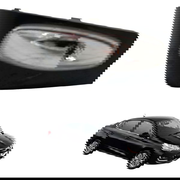 Moldura Pisca Retrovisor Direito Citroen C4 Lounge 2014 2015