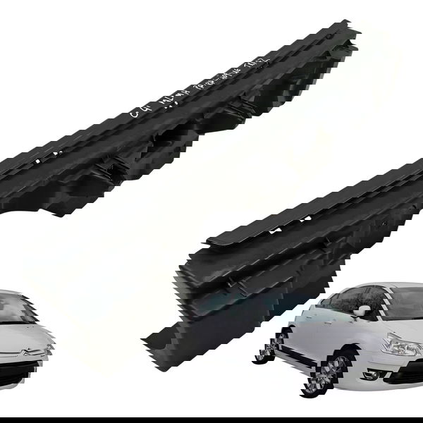 Moldura Alma Parachoque Traseiro Citroen C4 Glx 1.6 2013