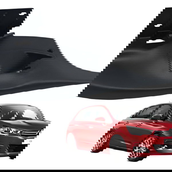 Acabamento Console Esquerdo Citroen C4 2012 2013 2014 2015