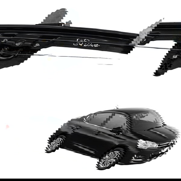 Maquina Vidro Dianteiro Direito Citroen C4 Lounge 2015 2016