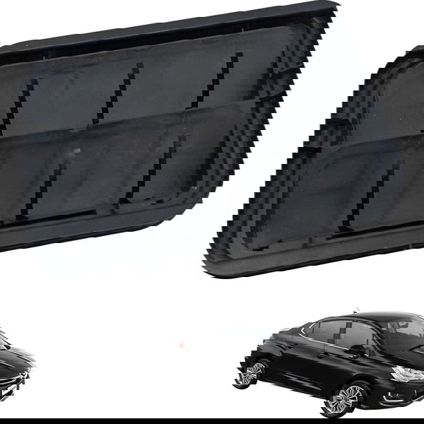 Moldura Difusor Ar Traseiro Citroen C4 Lounge 2015 2016