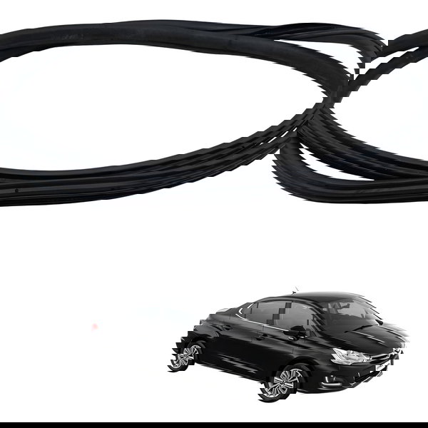 Borracha Vidro Traseiro Direito Citroen C4 Lounge 2015 2016