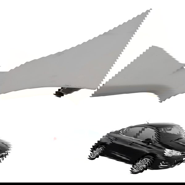 Acabamento Coluna Traseira Esquerda C4 Lounge 2015 2016